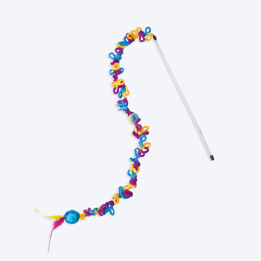 KONG Teaser Loopz Toy For Cat - Assorted - Heads Up For Tails