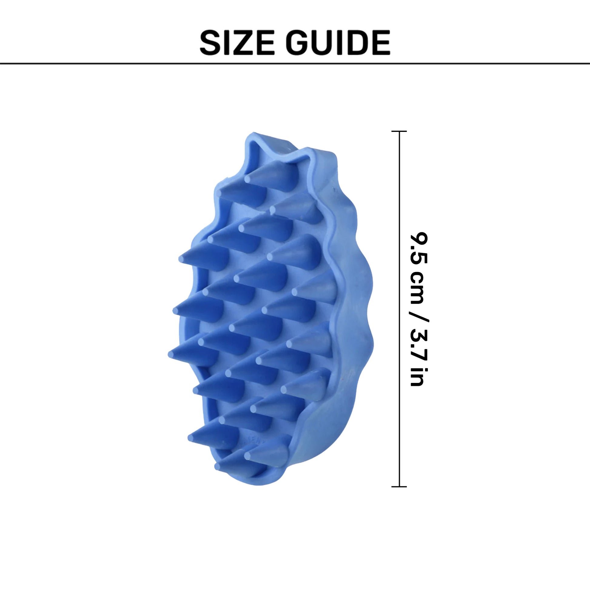 KONG ZoomGroom Boysenberry Brush For Dog - Assorted - S - Heads Up For Tails
