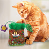 KONG Puzzlements Hideaway With Catnip Interactive Toy For Cat - Brown - Heads Up For Tails
