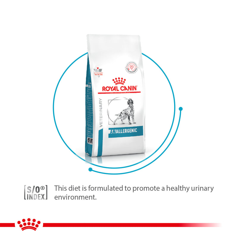 Royal Canin Veterinary Anallergenic Dry Food For Dog - Heads Up For Tails