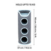 HUFT Meow Mansion Cat Tower For Cats - Grey - Heads Up For Tails