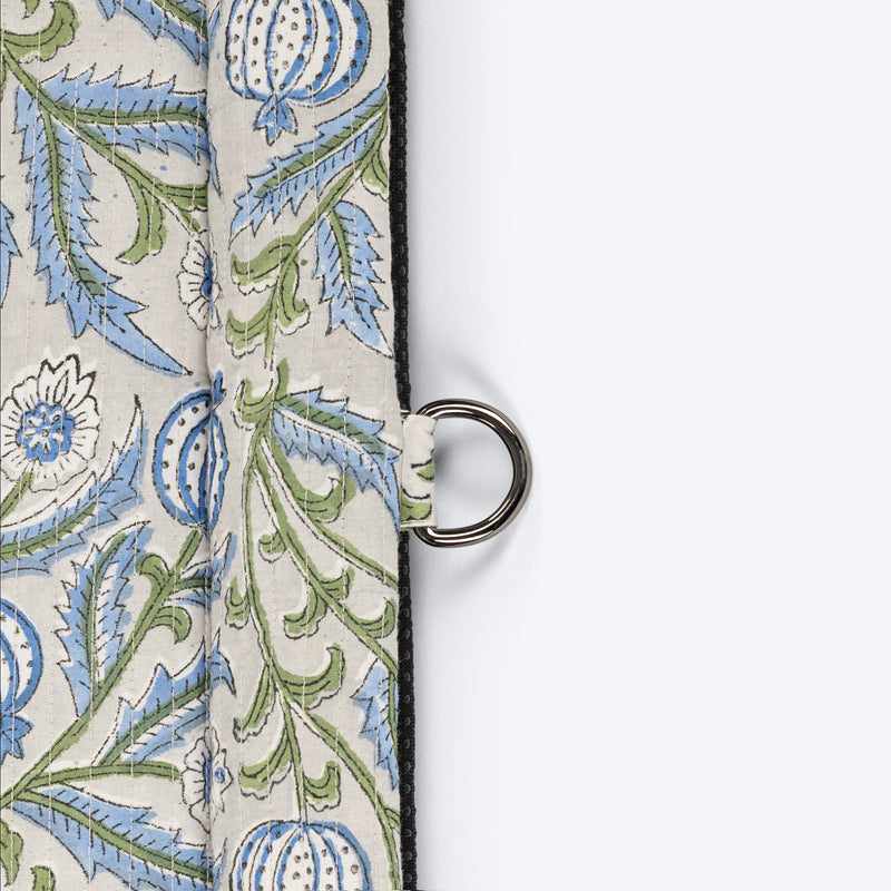 HUFT Jaipuri Baagh Dog Mat - Indigo