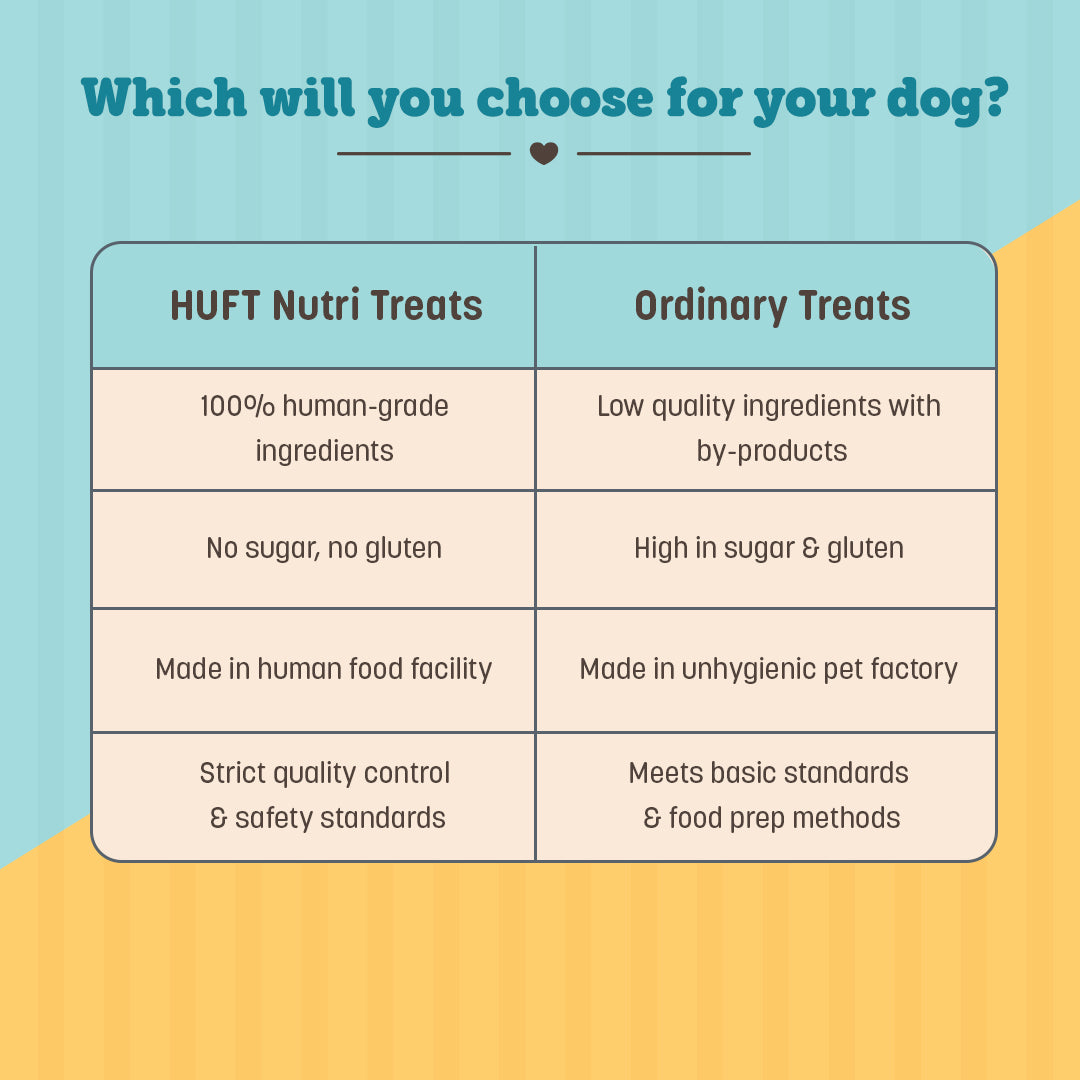 HUFT Wholesome Turkey Food & Nutri Chicken Liver Treats Combo For Dog