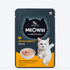 Meowsi by HUFT Chicken Breast Mousse Cat Wet Food, 80 gm, grain-free, with vitamins and minerals for balanced nutrition.