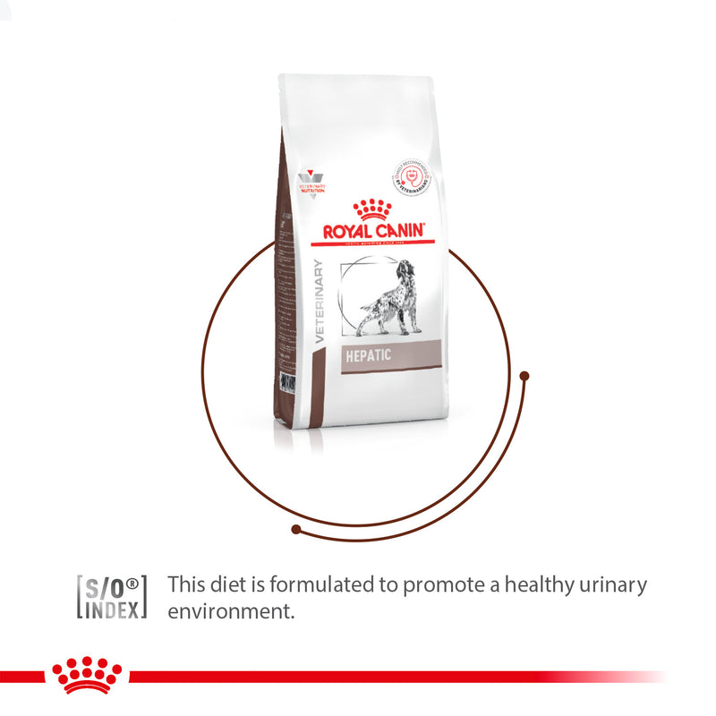 Royal Canin Hepatic Veterinary Diet Dry Food For Dog - 1.5 Kg - Heads Up For Tails
