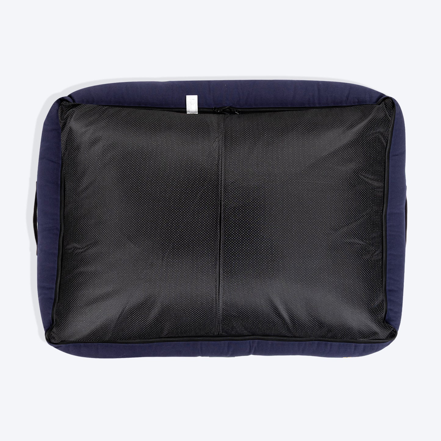 HUFT Giraffe Classic Lounger Bed For Dog - Grey & Navy - Heads Up For Tails
