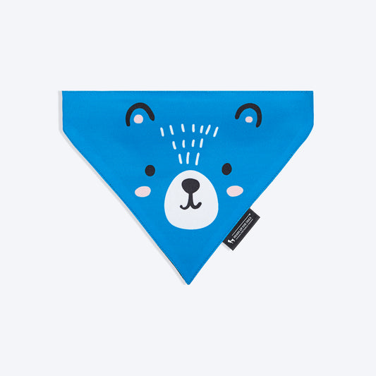 HUFT Bluebeary Bandana For Dog - Blue