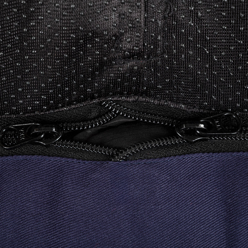 HUFT Giraffe Classic Lounger Bed For Dog - Grey & Navy - Heads Up For Tails
