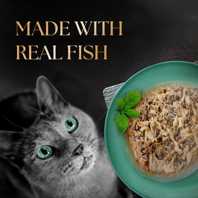 Sheba Rich Premium Chicken With Tuna In Gravy Adult Wet Cat Food - 70 gm Packs