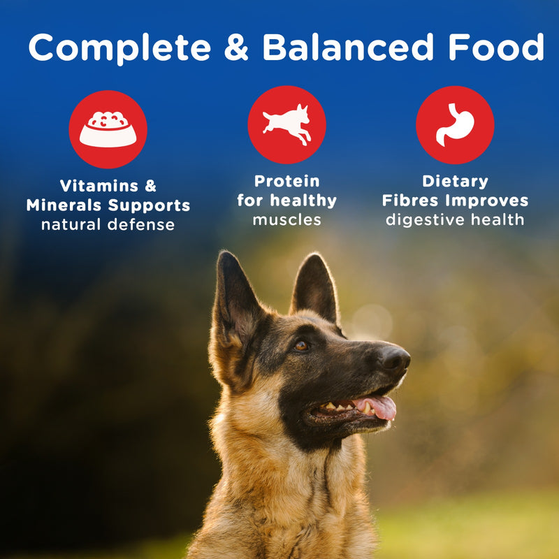 Chappi Adult (1+ Years) Dry Dog Food - Chicken and Rice - Heads Up For Tails