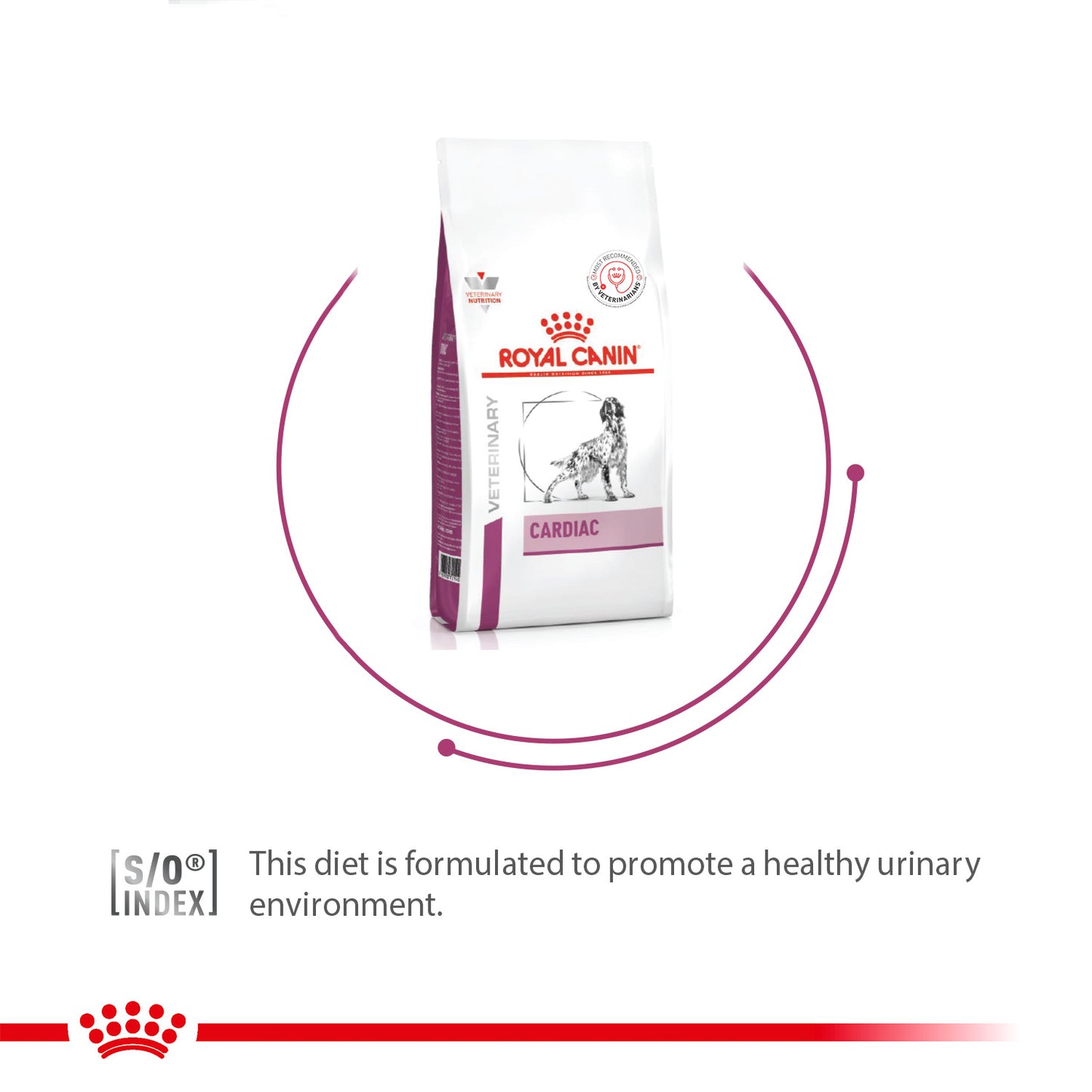 Royal Canin Veterinary Diet Cardiac Dry Food For Dog - 2 Kg - Heads Up For Tails