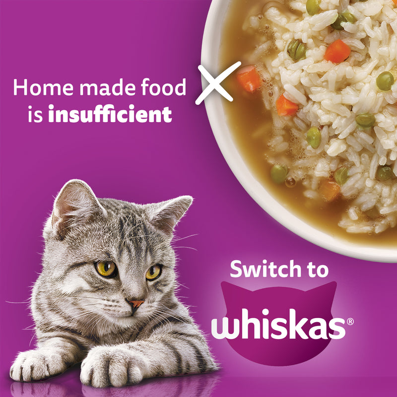 Whiskas Adult (1+ Years) Tuna Flavour Dry Cat Food - Heads Up For Tails