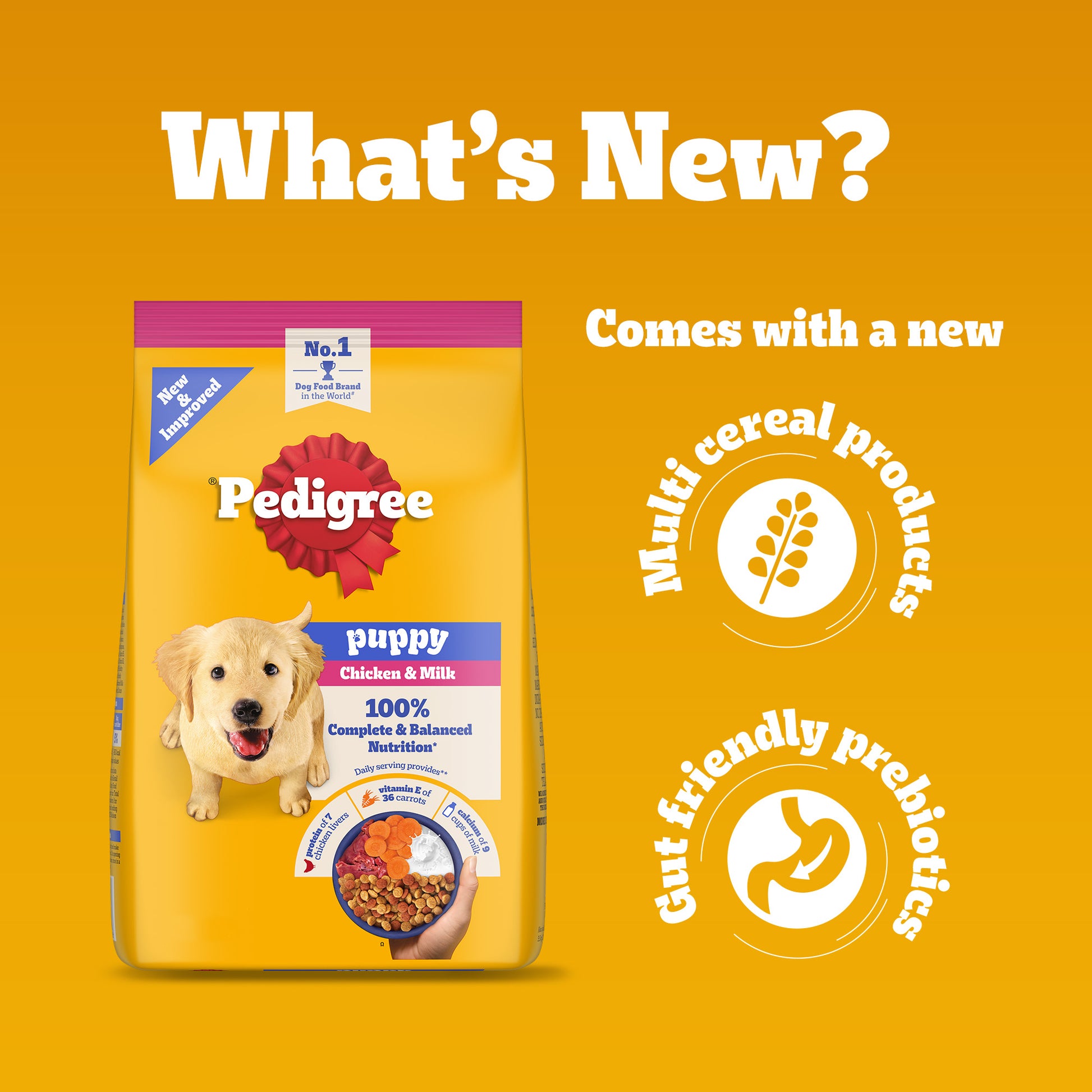 Pedigree Dog Dry Food Puppy Food Chicken Milk Online in India