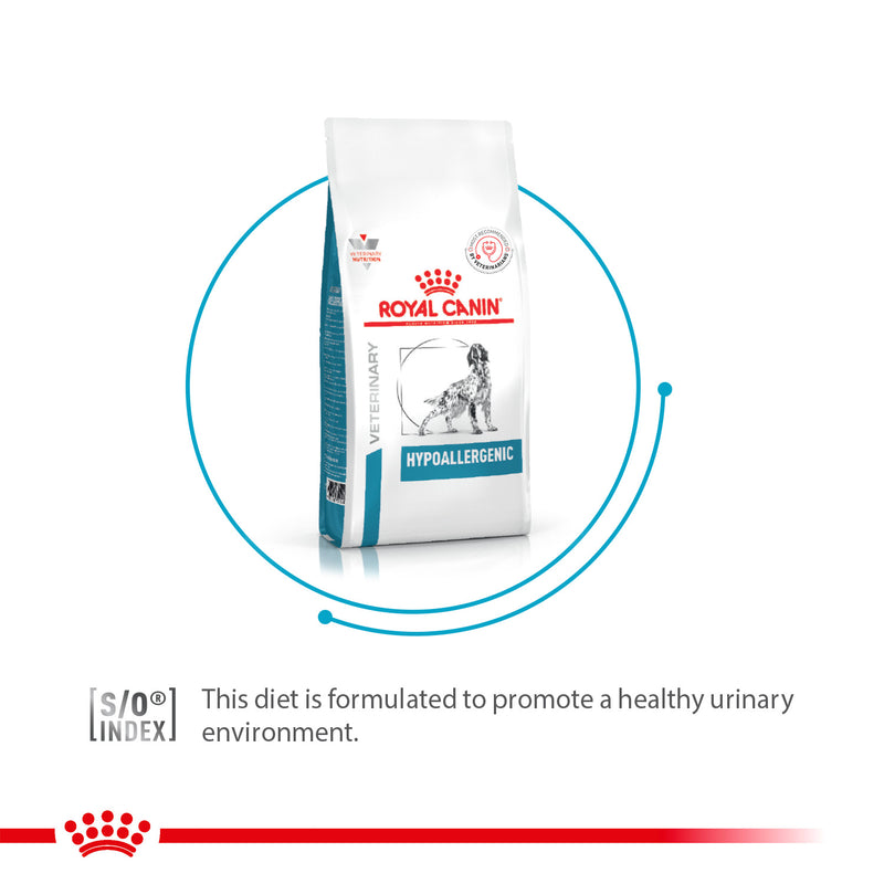 Royal Canin Veterinary Diet Hypoallergenic Dry Food For Dog - Heads Up For Tails