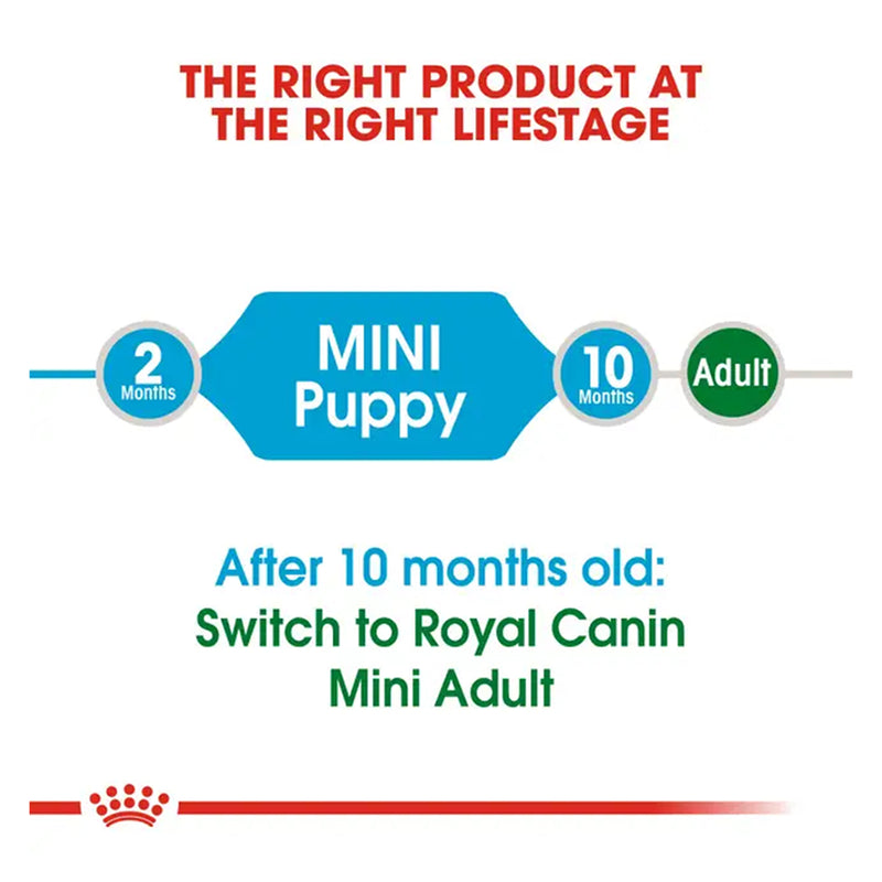 Royal Canin Mini Puppy Dry Dog Food - Heads Up For Tails