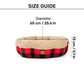 HUFT Cosy Cuddle Bed For Cat & Puppy - Multicolor - Heads Up For Tails