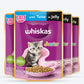 Whiskas Tuna in Jelly (2-12 Months) Wet Food For Kitten - 80 gm Pack