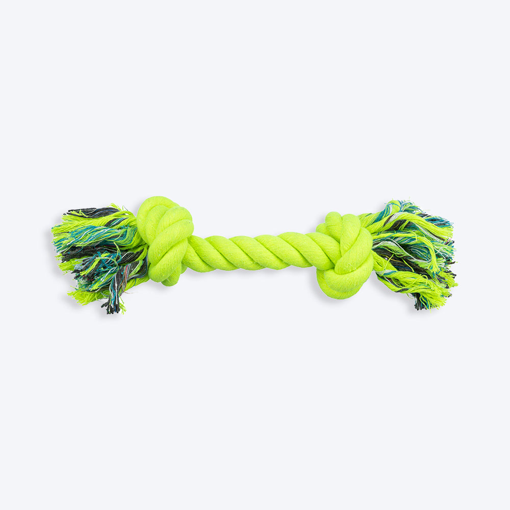 Trixie Playing Rope Dog Toy - 2 Knots - Heads Up For Tails