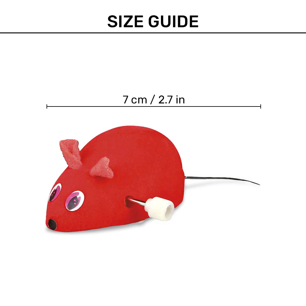 Trixie Wind Up Mouse Cat Toy - 7 cm (Assorted Colour)_08