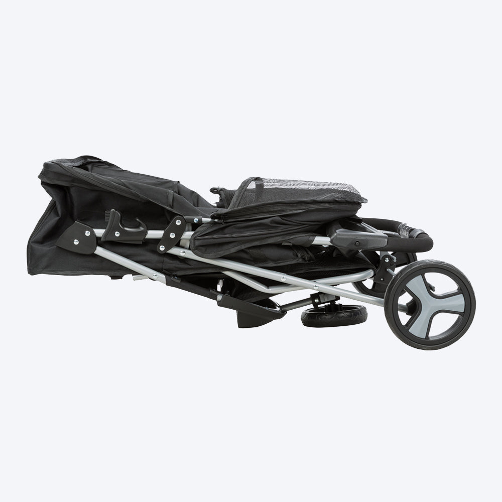 Trixie Black Buggy Hold Upto 11 kg 80 X 47 X 100 cm - Heads Up For Tails