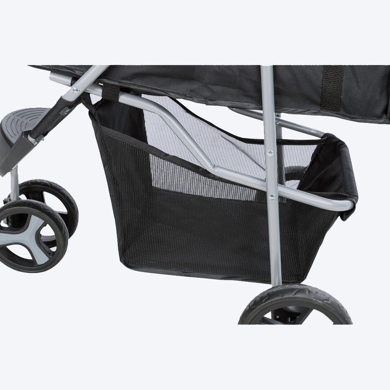 Trixie Black Buggy Hold Upto 11 kg 80 X 47 X 100 cm - Heads Up For Tails