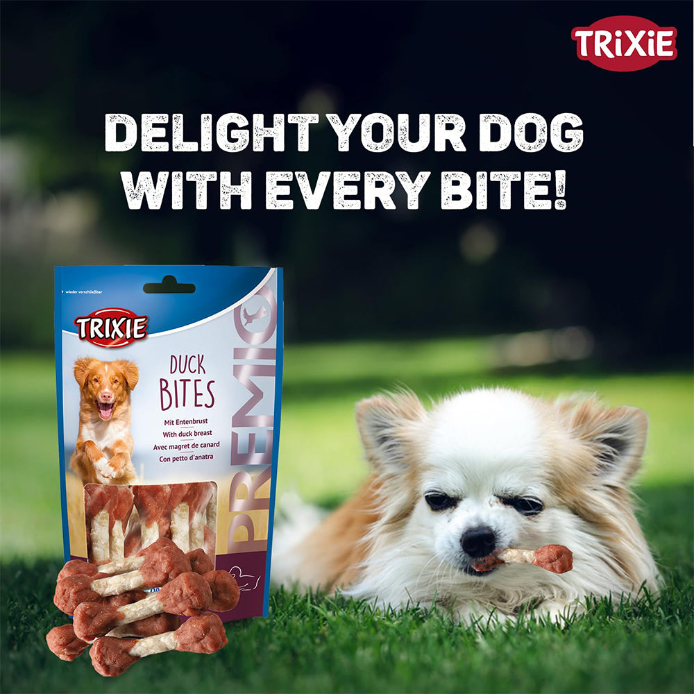 Trixie Duck Bites Gluten Free Treats For Dog - 80 gm