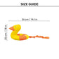 Trixie Aqua Duck On A Rope With Sound Plush Dog Toy - Yellow_04