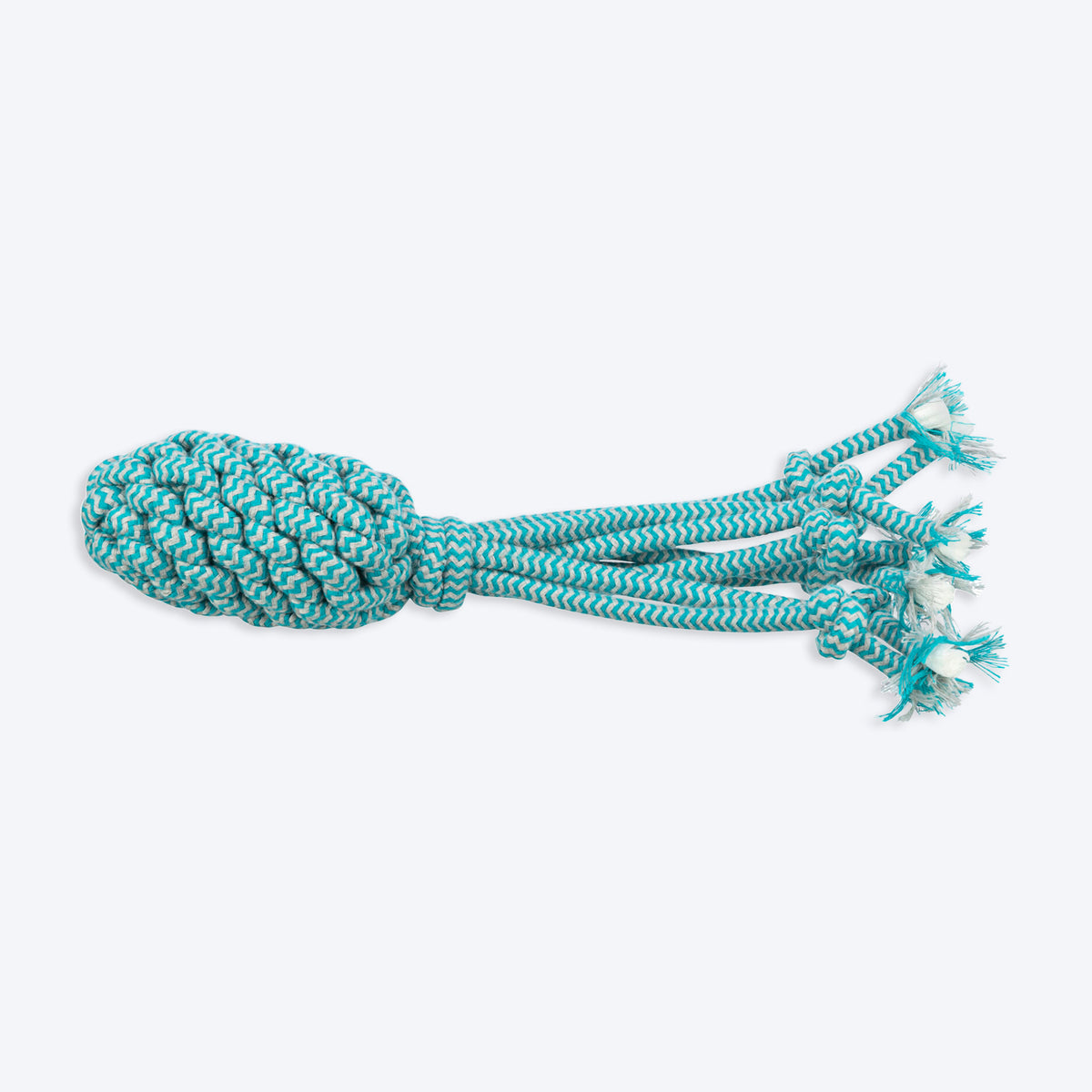 Trixie Octopus With Sound Rope Toy For Dog - Blue - 35 cm, With Squeaker