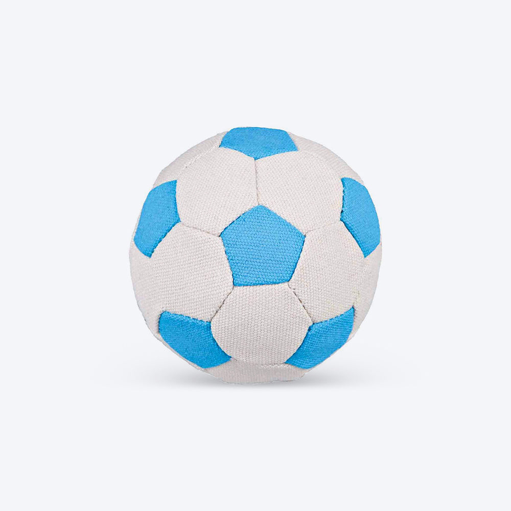 Trixie Soft Canvas Soccer Ball Dog Toy - Soundless- 11 cm_03