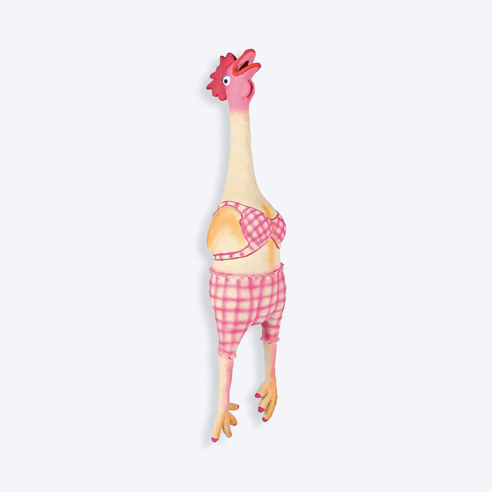 Trixie Hen Latex Dog Interactive Toy with Original Animal Sound - 48 cm_01