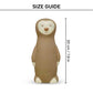 Trixie Sloth With Pet Bottle Inside Latex Squeaky Dog Toy - Grey - 20 cm_03
