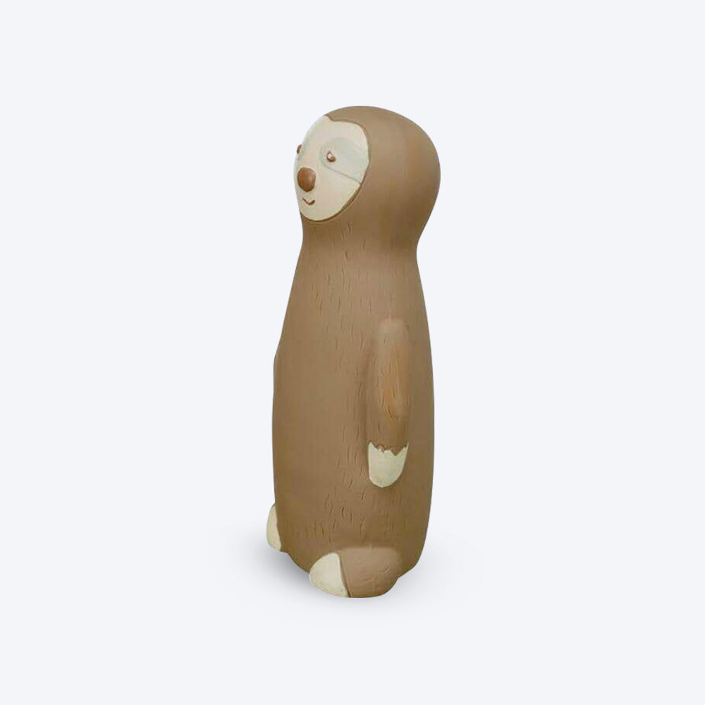 Trixie Sloth With Pet Bottle Inside Latex Squeaky Dog Toy - Grey - 20 cm_02