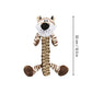 Trixie Tiger Robust & Plaited Body With Sound Plush Dog Toy - Brown - 32 cm - Heads Up For Tails