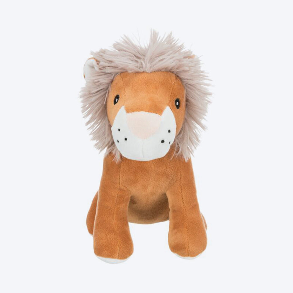 Trixie Lion Plush Dog Toy - Brown - 36 cm - Heads Up For Tails
