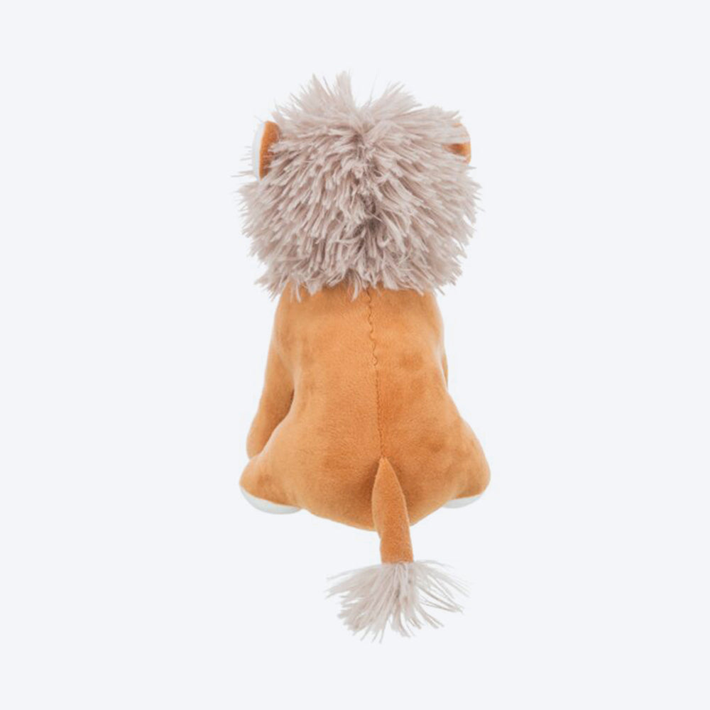 Trixie Lion Plush Dog Toy - Brown - 36 cm - Heads Up For Tails