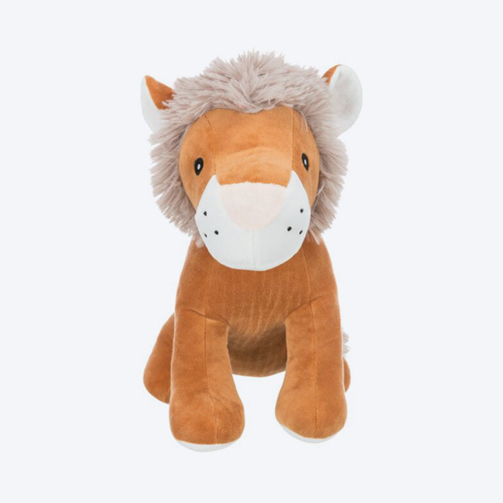 Trixie Lion Plush Dog Toy - Brown - 36 cm - Heads Up For Tails