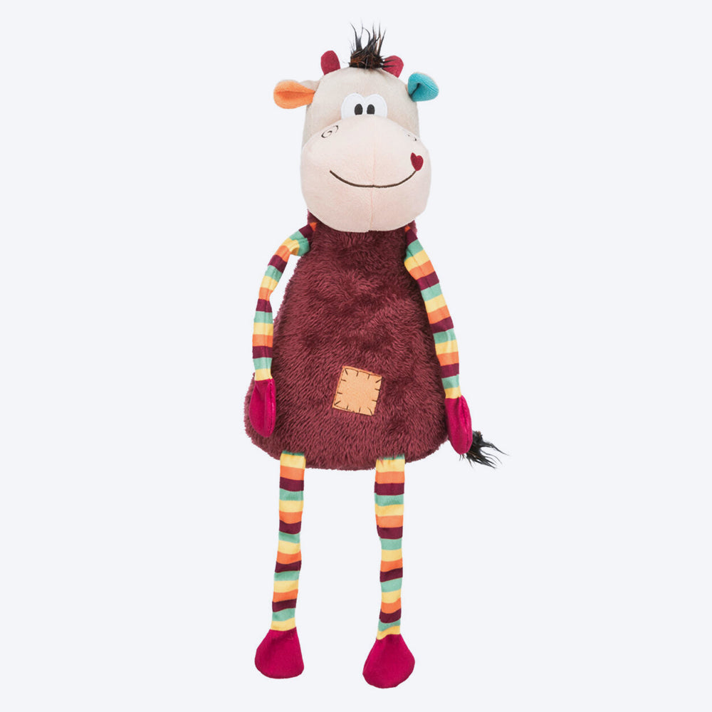 Trixie Cow Plush Dog Toy - Multicolor - 53 cm - Heads Up For Tails