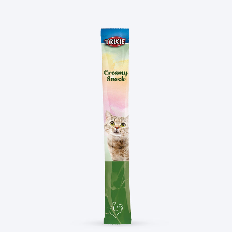 Trixie Creamy Snack Chicken Treat For Cat - 70 g - Heads Up For Tails