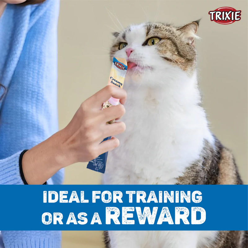 Trixie Creamy Snack Shrimp Treat For Cat - 70 g - Heads Up For Tails