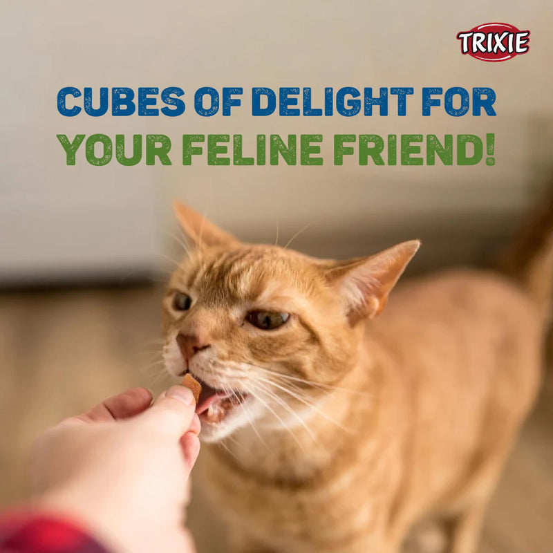 Trixie Premio Chicken Cubes Treat For Cat - 50 g - Heads Up For Tails