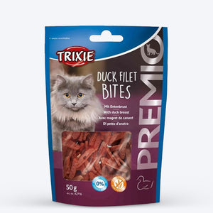 Trixie Premio Duck Filet Bites Treat For Cat - 50 g - Heads Up For Tails