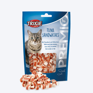 Trixie Premio Tuna Sandwiches Treat For Cat - 50 g - Heads Up For Tails