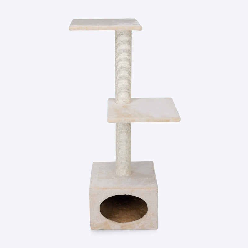 Trixie Badalona Scratching Post For Cats - 3.5 feet - Heads Up For Tails