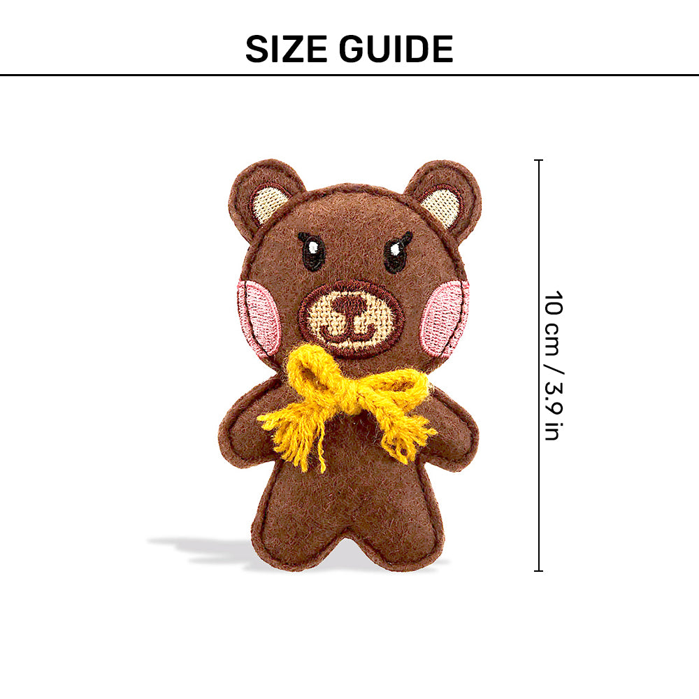 Trixie Bear Catnip Toy For Cat - 10 cm_03