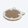 Trixie Hamster Junior Scratching Cardboard With Catnip Cat Scratcher - Light Grey - Heads Up For Tails