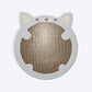 Trixie Hamster Junior Scratching Cardboard With Catnip Cat Scratcher - Light Grey