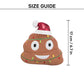 Trixie Xmas Emoticon With Sound Plush Dog Toy - Brown - 17 cm