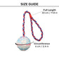 Trixie Ball on Rope Dog Toy - Natural Rubber_05