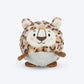 Trixie Leopard Ball With Sound Plush Dog Toy - Brown - 13 cm - Heads Up For Tails