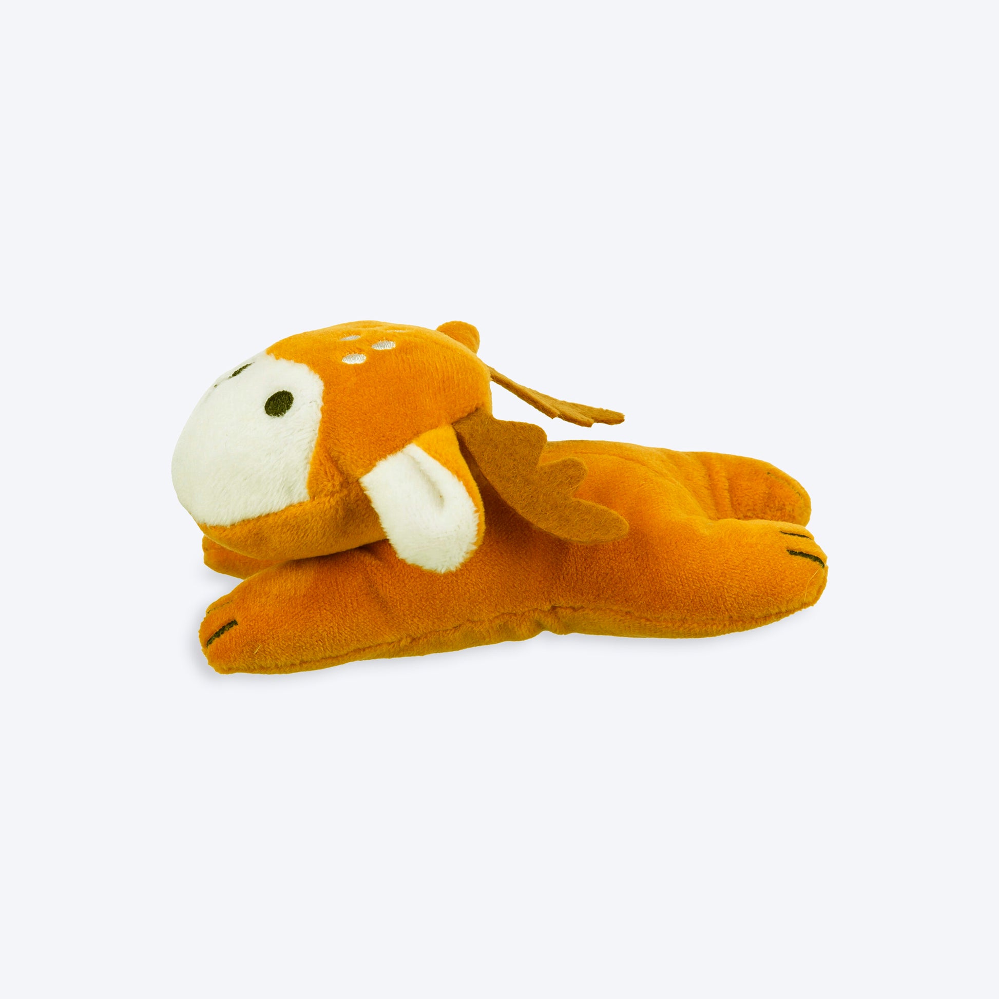 Trixie Deer Plush Dog Toy - Brown & White - 12 cm_02